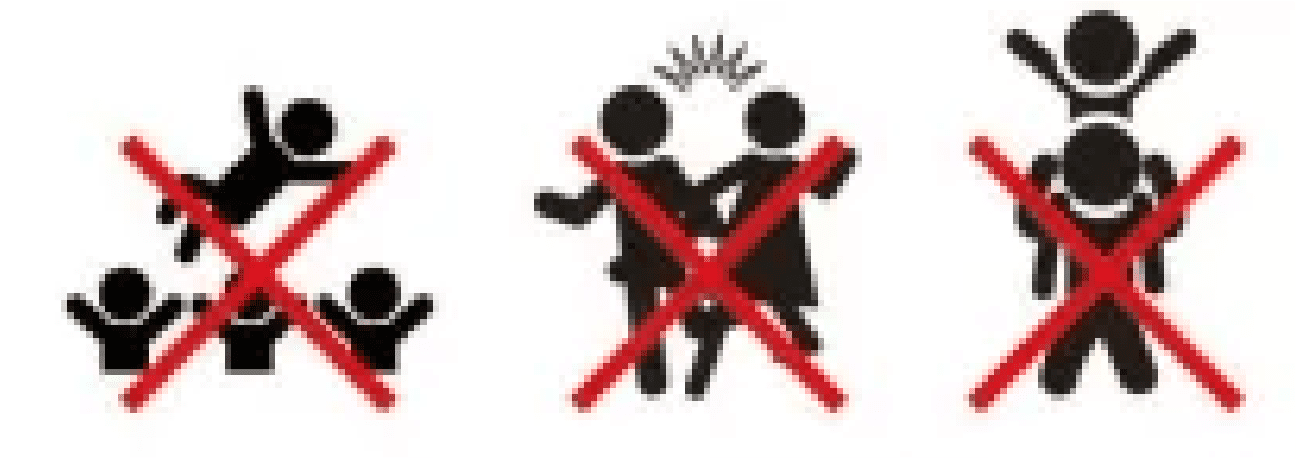 ダイブ・モッシュ・リフトは禁止行為